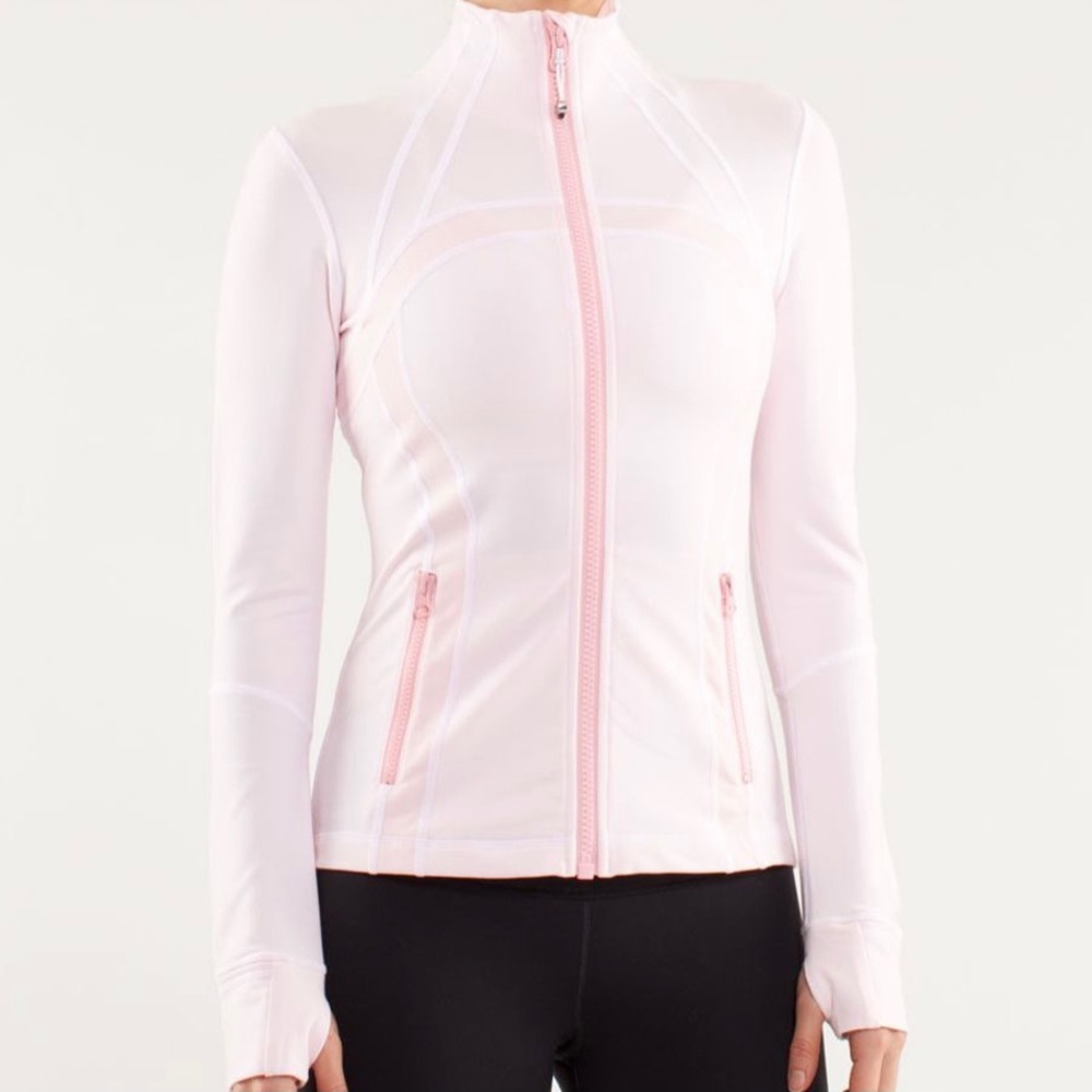 Lululemon Define Jacket Blush Quartz Pink 10